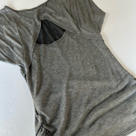 Guess Retro Y2k gorgeous gold glitter crown short sleeve top - Picture 7 of 12